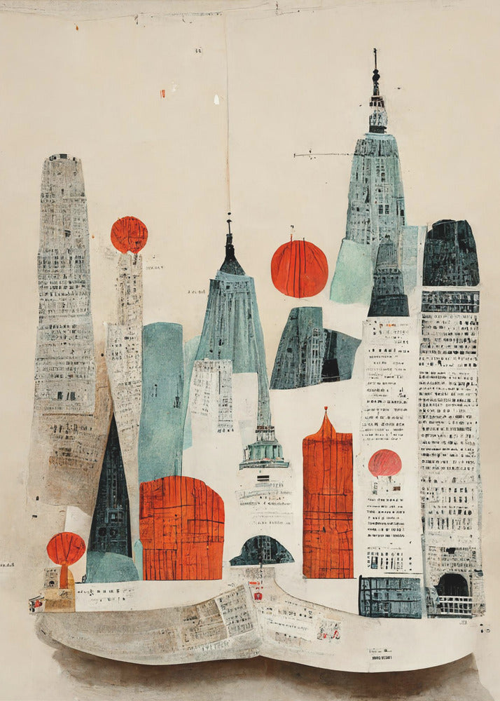 Stadtbild-Collage | Poster