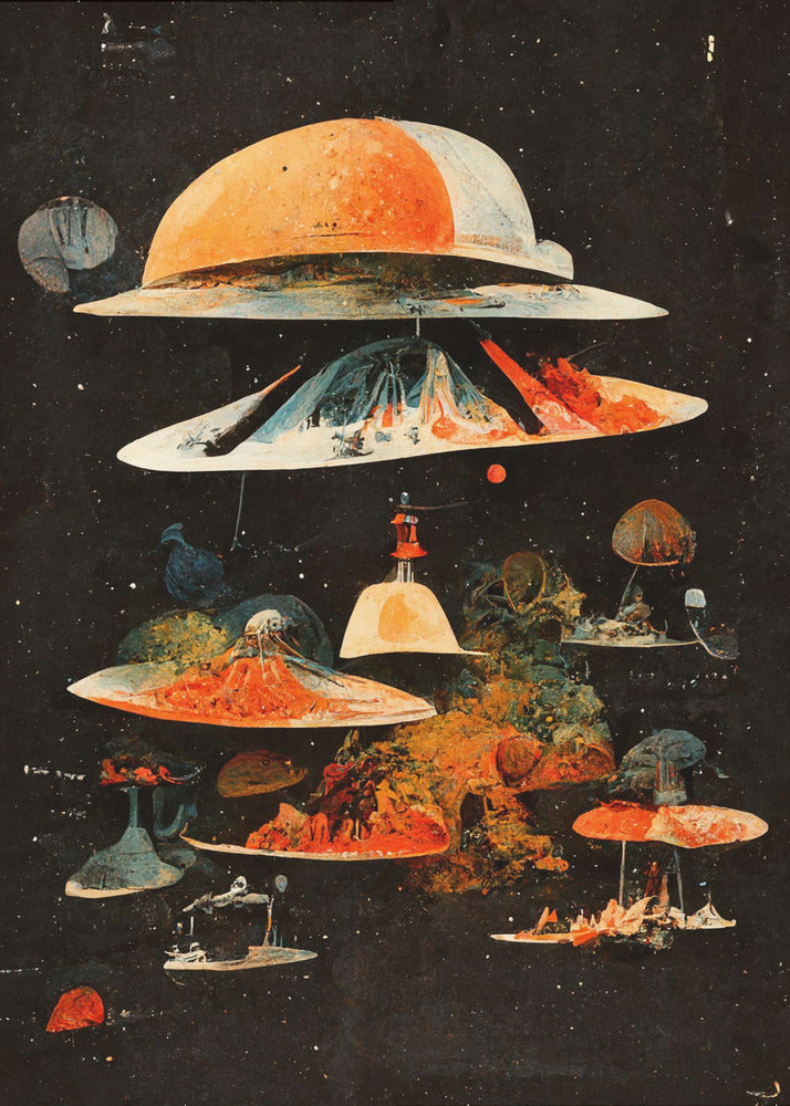 Himmlische Schichten | Poster
