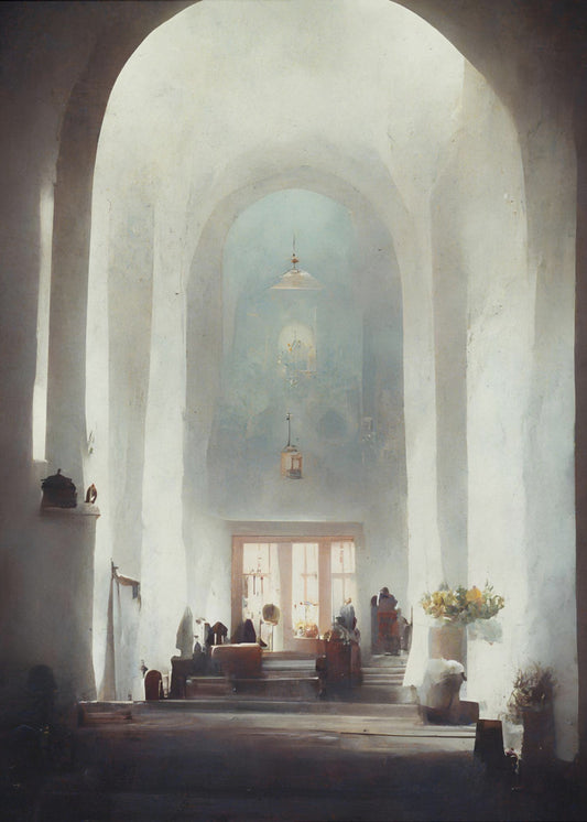 Sunlit Sanctuary | Canvas