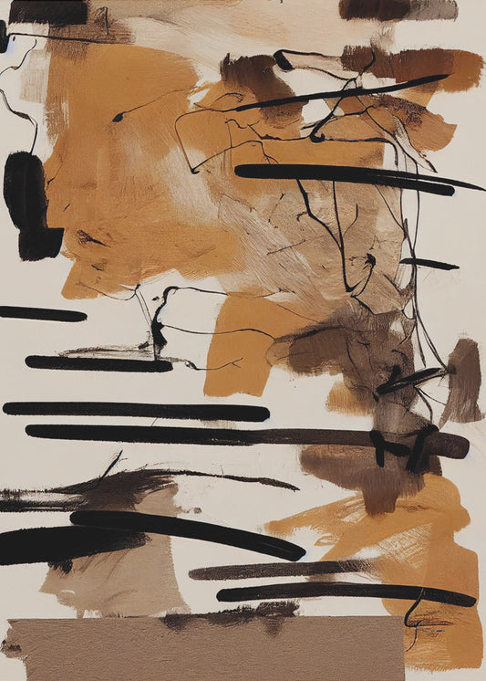 Earthy Strokes | Canvas
