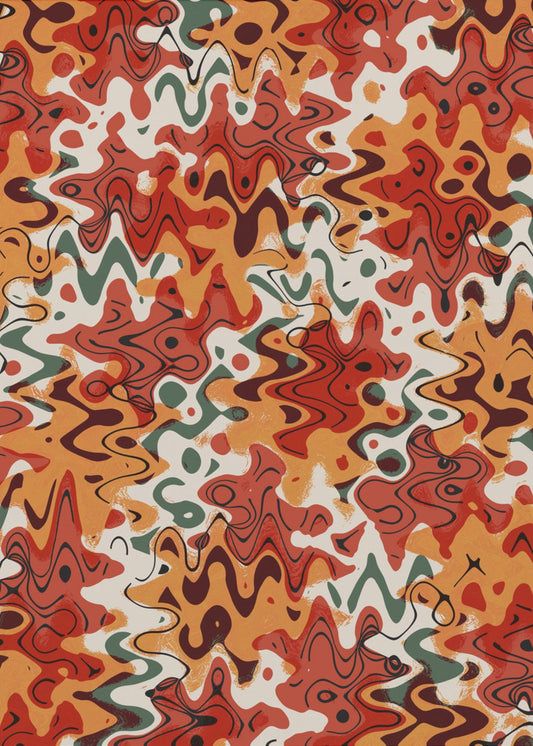 Lebendiges Chaos | Leinwand