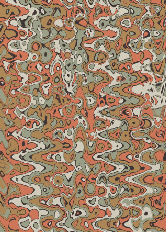Vibrant Ripples | Poster