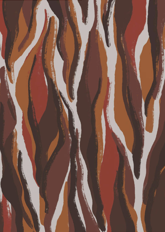 Earthy Waves | Canvas