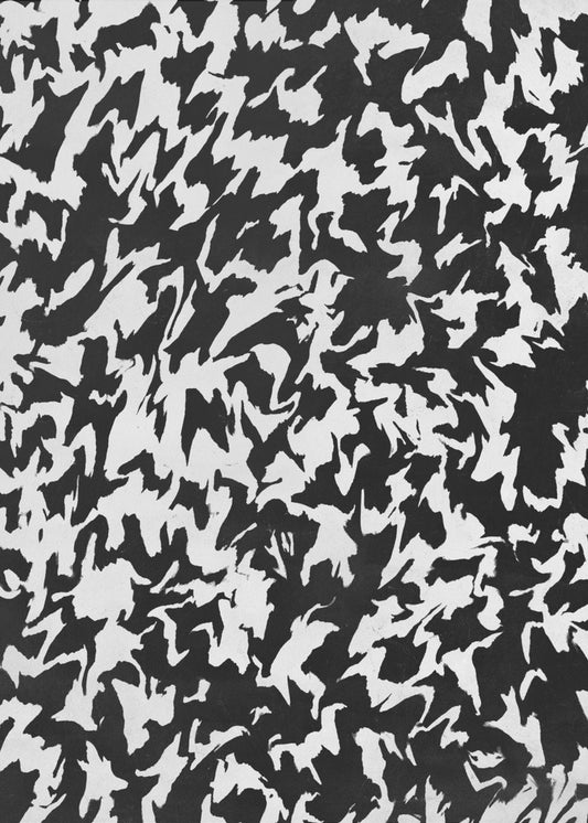 Monochromer Wirbel | Poster