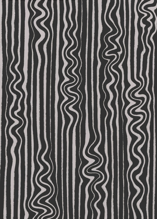 Gewellte Zebrastreifen | Poster