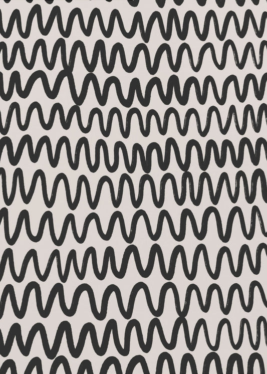 Wellenförmige Rhythmen | Poster