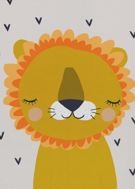 Dreamy Lion | Canvas