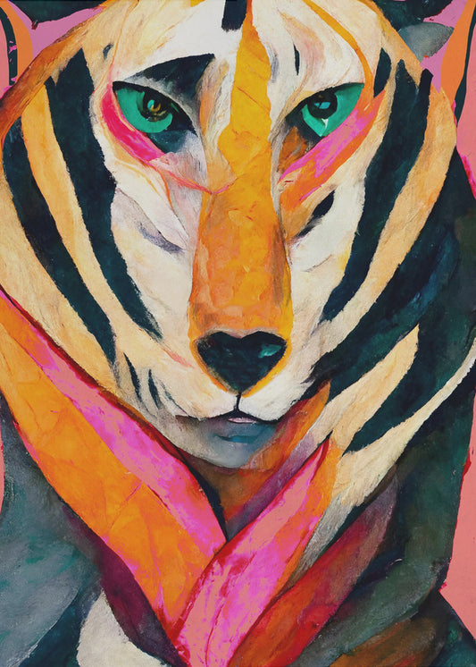 Der Tiger | Leinwand