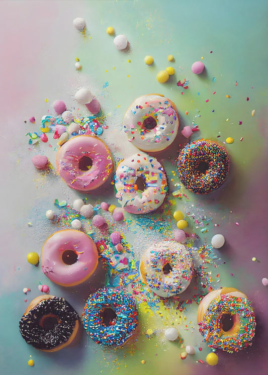 Donut-Traumlandschaft | Poster
