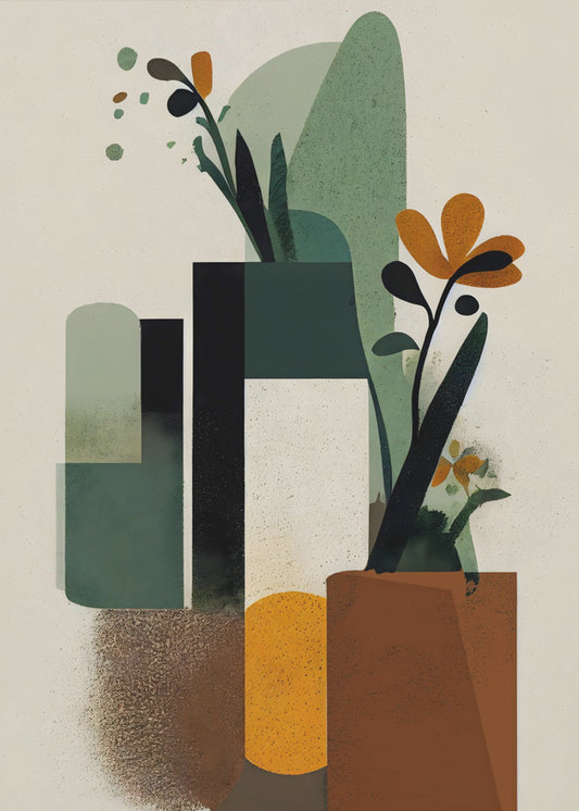 Abstract Garden Vista | Canvas