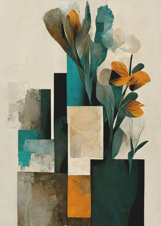 Florale Geometrie | Leinwand