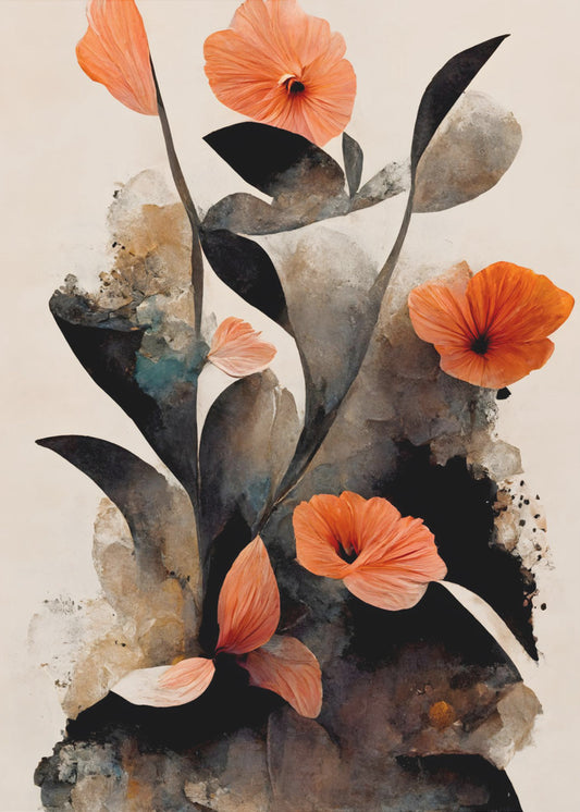 Korallenblumen | Poster