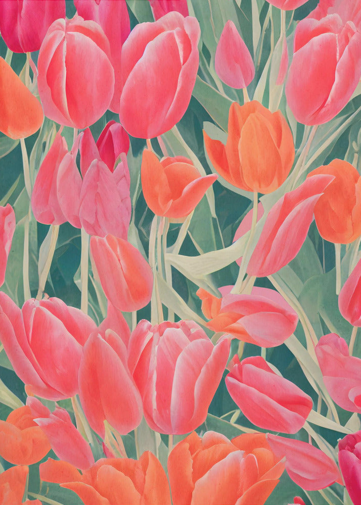 Tulpensymphonie | Leinwand