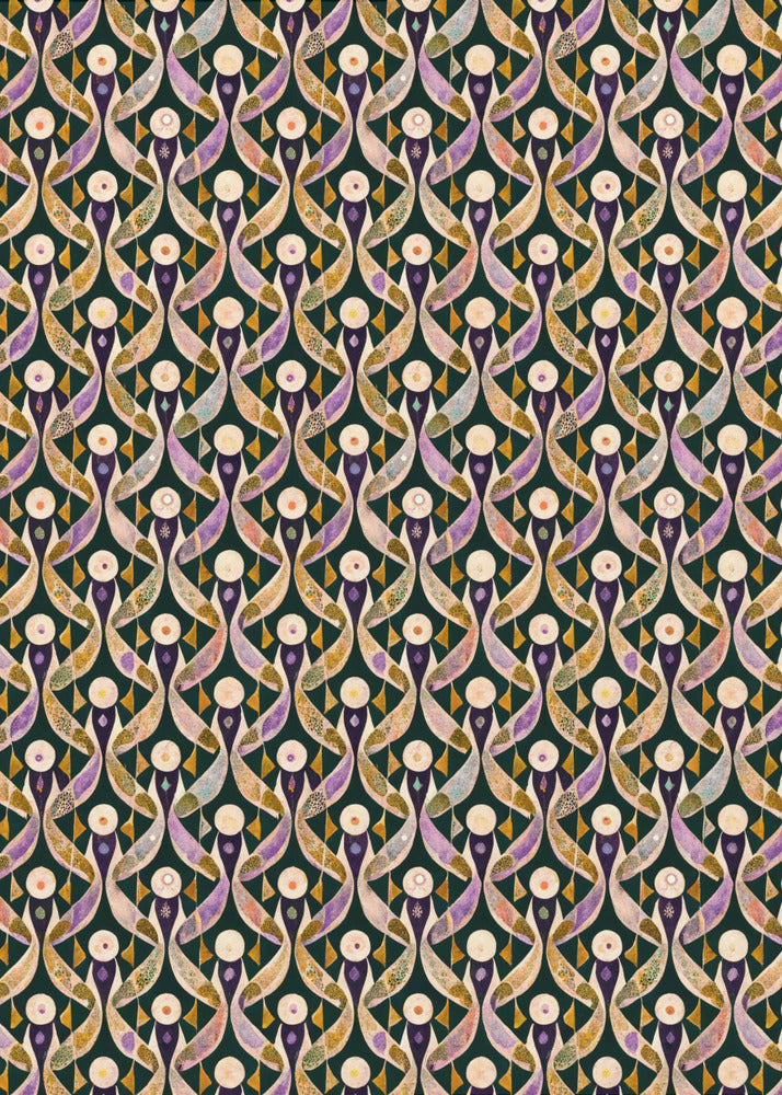 Geschwungene Rhythmus-Eleganz | Leinwand