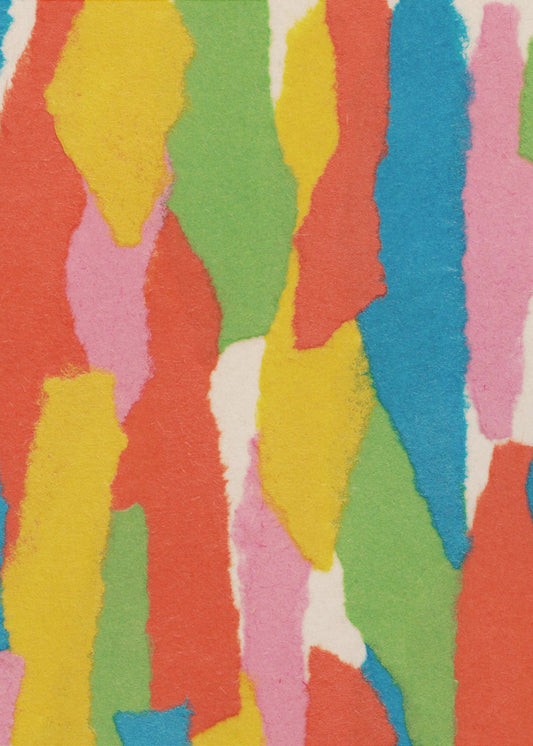 Colorful Paper Collage #1 | Poster