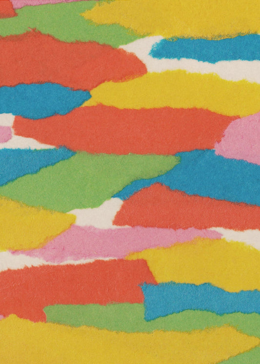 Colorful Paper Collage #2 | Poster