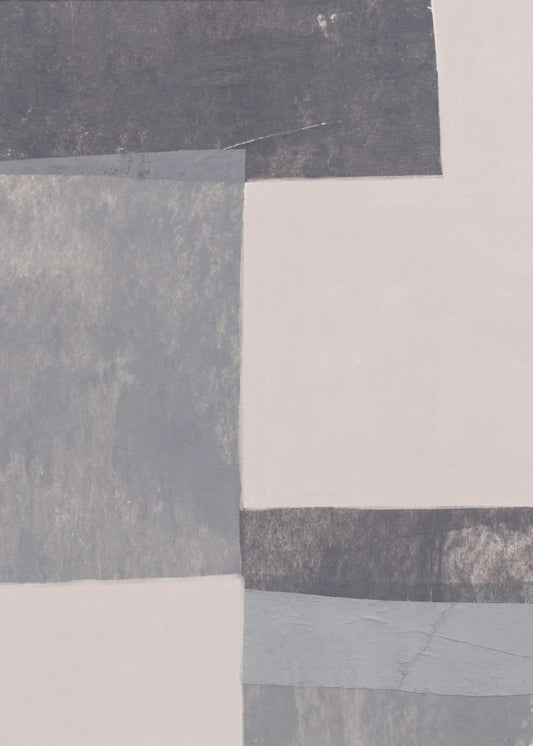 Gray Blocks #1 | Poster