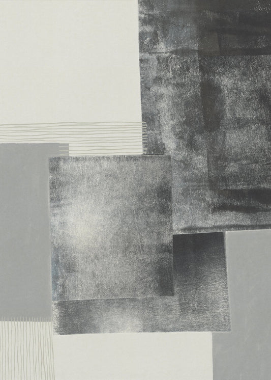 Monochrome blocks #1 | Poster