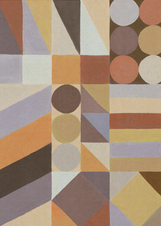 Geometric Shapes &amp; Colors #1 | Poster