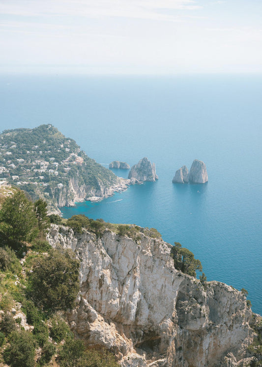 Küste von Capri, Italien | Poster