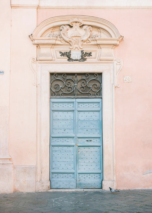 Pastel Trastevere - Rome Italy travel photography | Poster