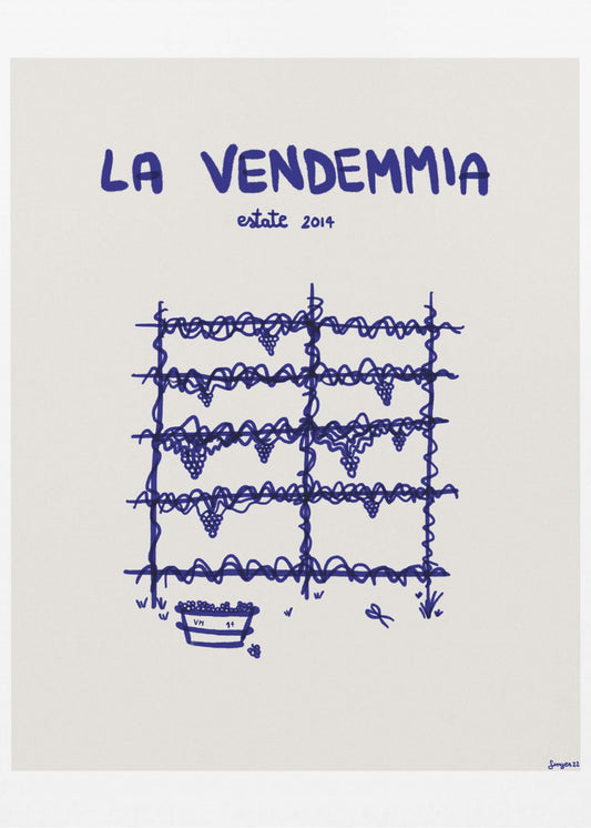 La vendemmia | Leinwand