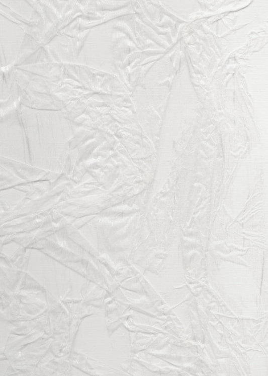 White Canvas Resembling Crumpled Paper | Canvas