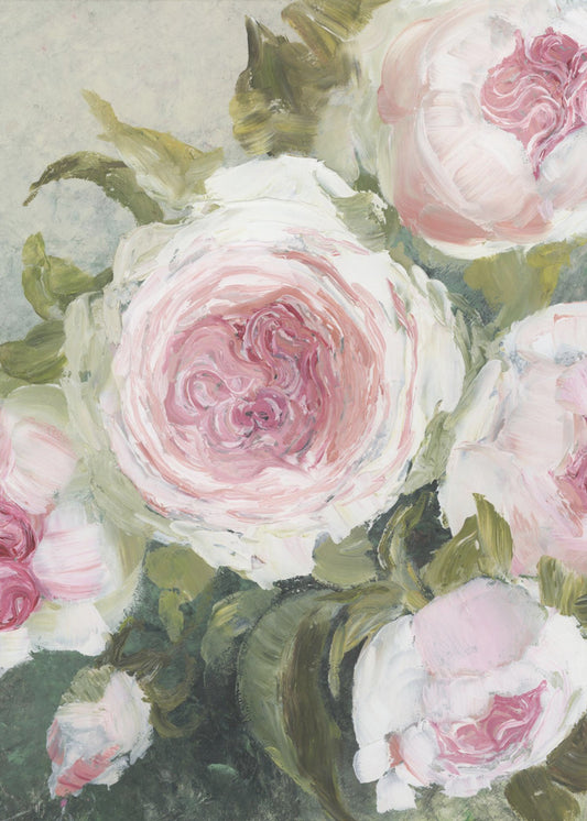 Freyia painterly florals | Canvas