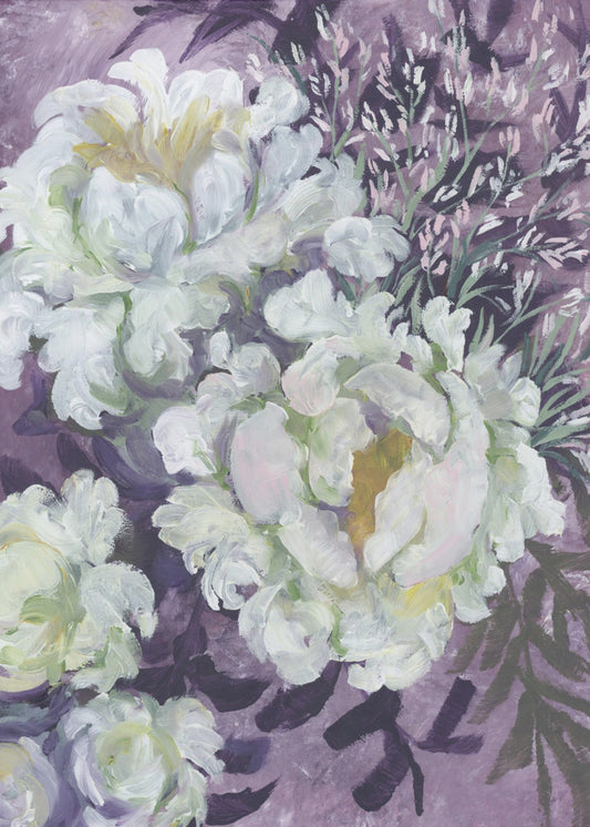 Eliany painterly bouquet | Canvas