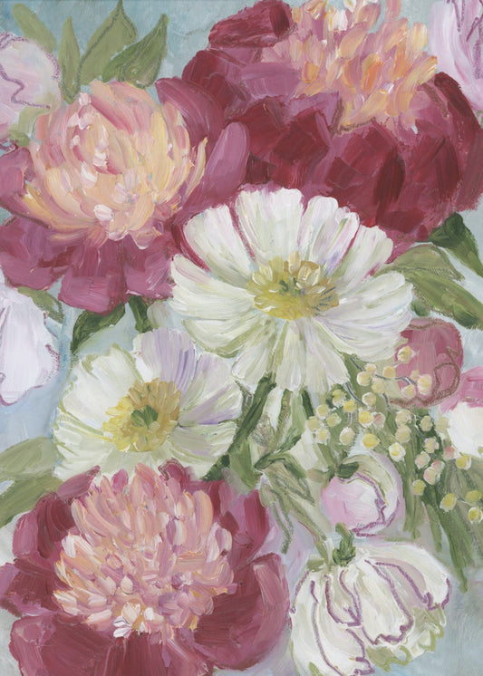Eleanora painterly florals | Canvas