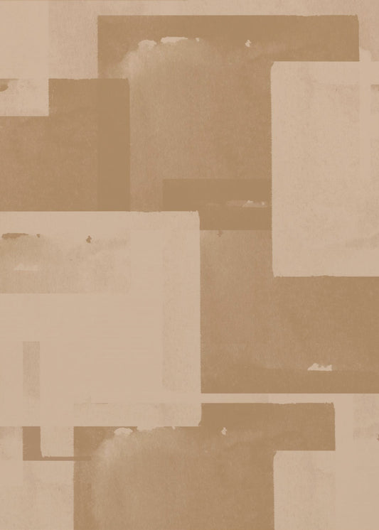 Sepia Geometrie | Leinwand