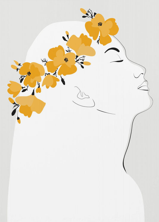 Floal Orly portrait | Canvas