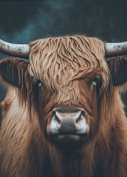 Majestic Highlander | Canvas