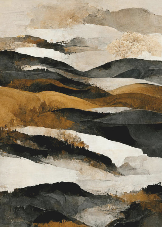 Goldene Horizonte | Leinwand