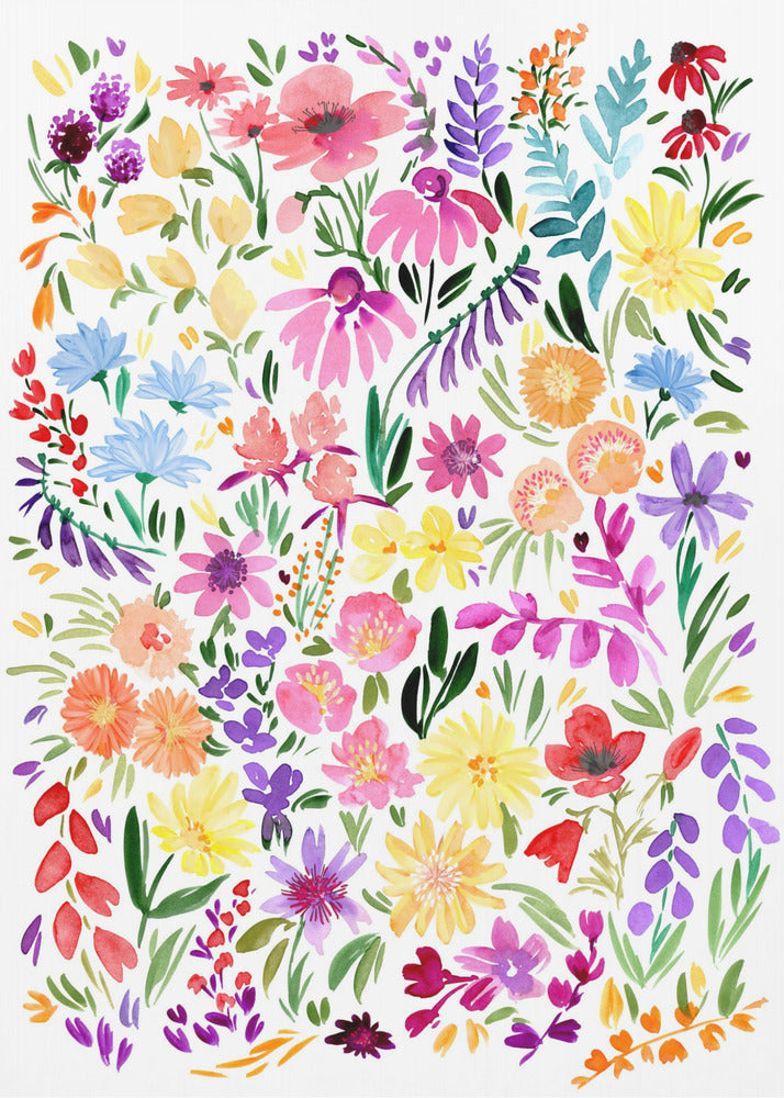 Wildblumenwiese | Leinwand
