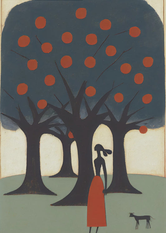 Dreamy Orchard Stroll | Canvas