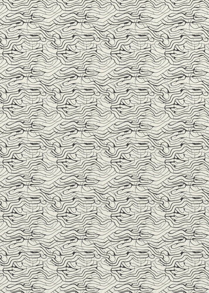 Endloses Kurvenlabyrinth | Leinwand