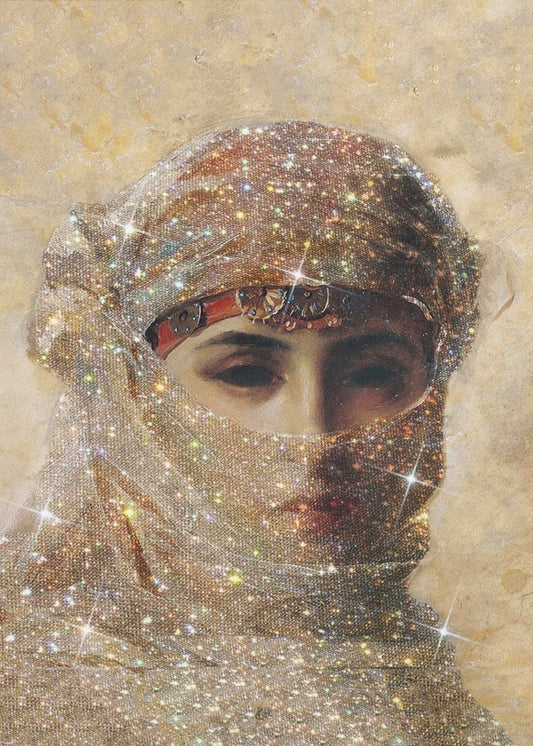 Glitzernde Schönheit | Leinwand