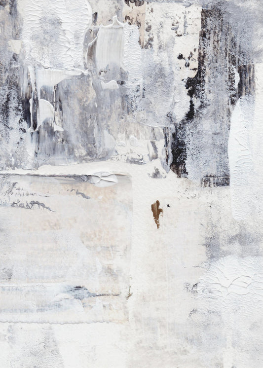 Mystische Eisschichten | Leinwand