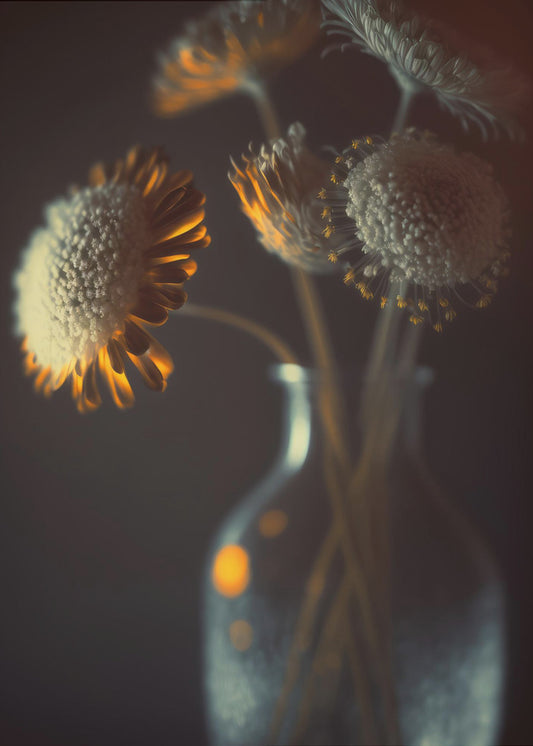 Glowing Petals | Canvas