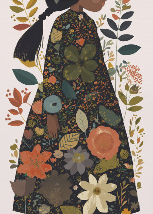 Florale Traumlandschaft | Poster