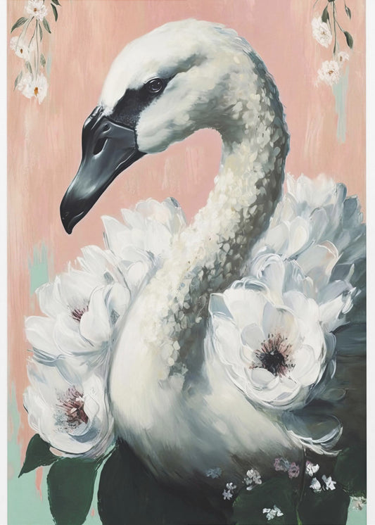 Schwanen-Eleganz | Poster