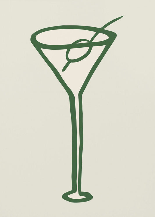 Cocktail Green | Canvas