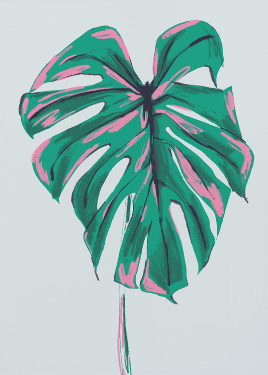 Monstera Deliciosa Light | Canvas