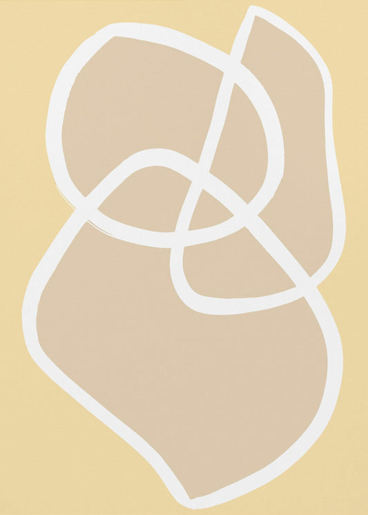 Shape 13 Yellow | Poster