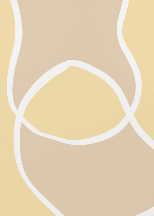 Shape 12 Yellow | Poster