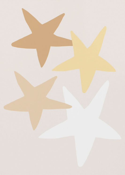 Stars Yellow | Poster