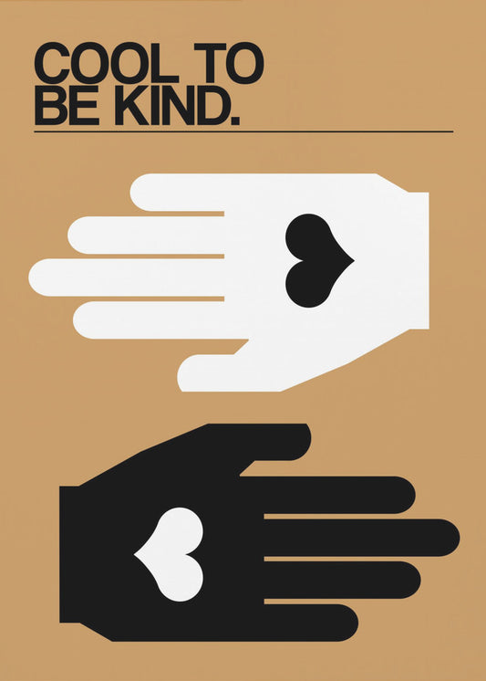 Cool To Be Kind Desert | Canvas
