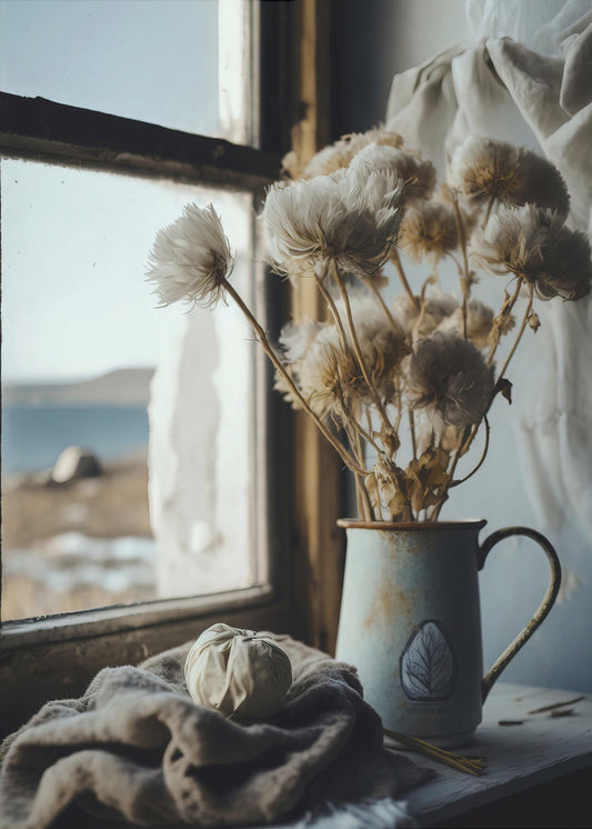 Rustic Window Scene | Canvas