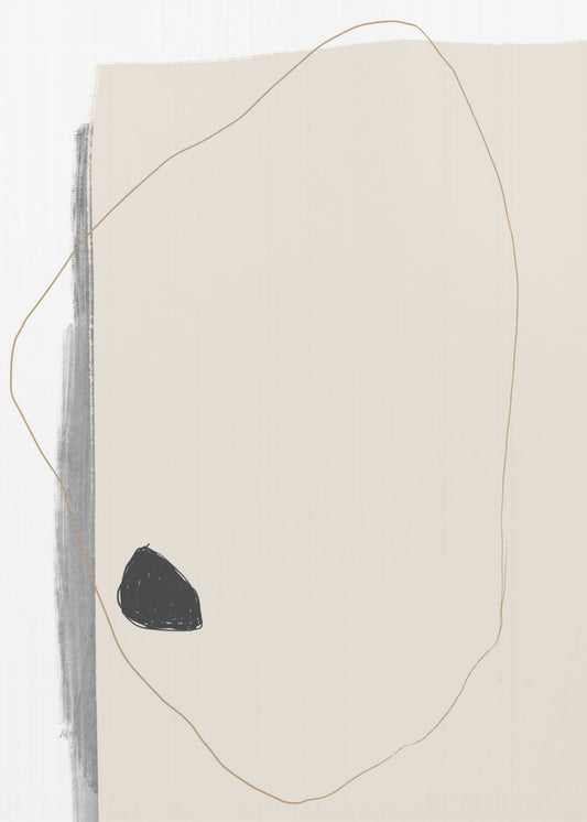 Minimalistisches Flüstern | Poster